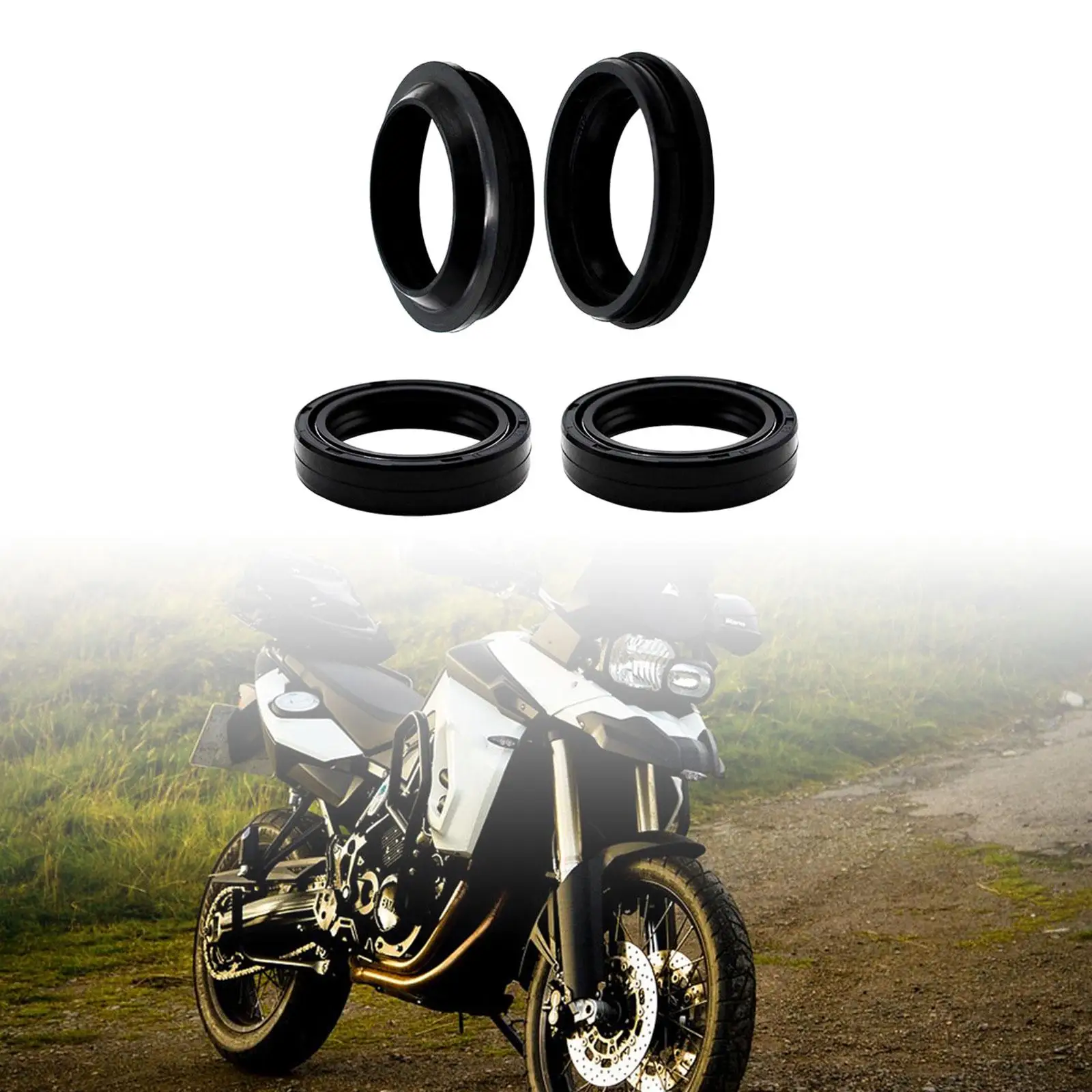 Front Fork Shock Oil Seal and Dust Seal Set for Cagiva Canyon 500