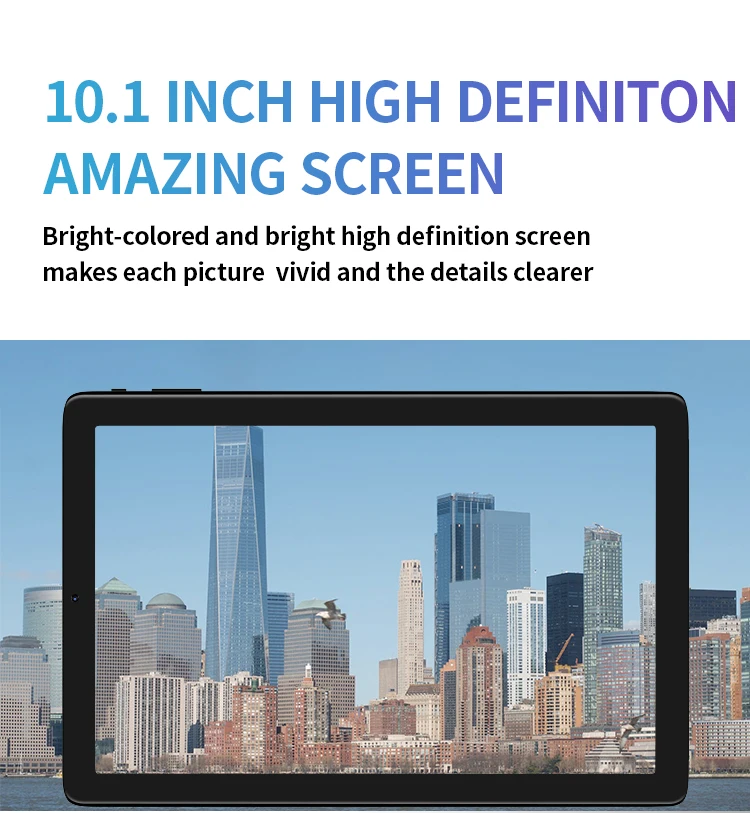 Tablet PC T10 Type-C Hot Sales 6000mAh 10.1Inch MTK6753 4G 5G Wifi 512GB ROM Google Play Dual SIM Tablette Android 11 Pad Laptop most popular android tablets