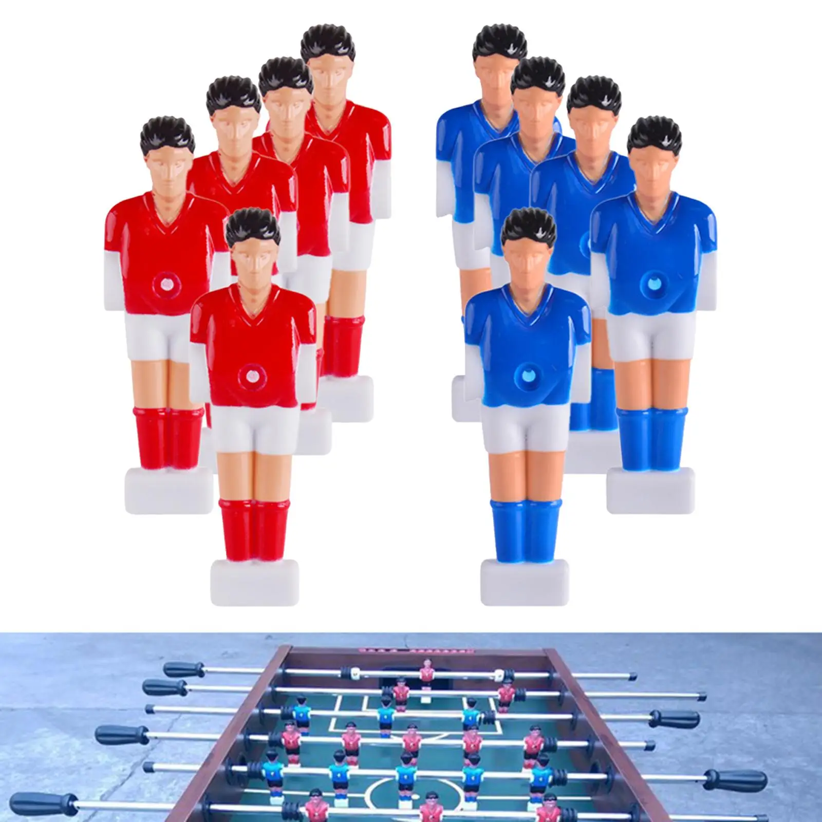 Foosball Balls Replacement 10 Foosball Parts Soccer Games Replacement Foosball Foosball Player Foosball Table Accessories