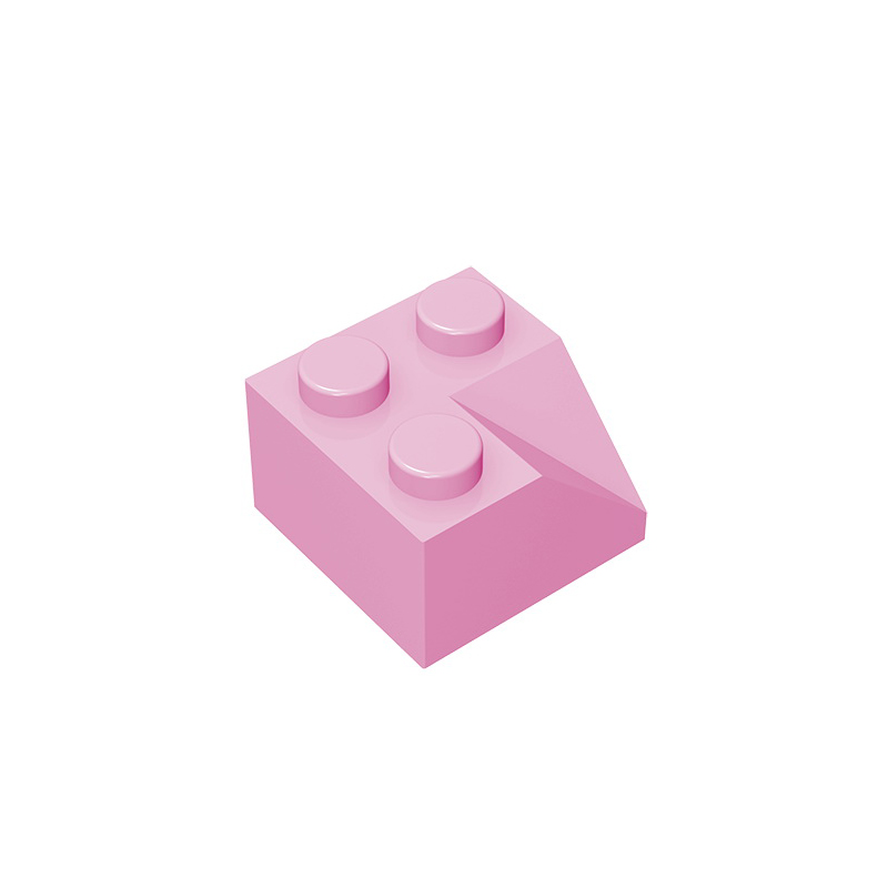 Gobricks GDS-721 Slope brick2x2 45 Roof tiles with concave slope compatible with lego 3046 children's DIY Educational