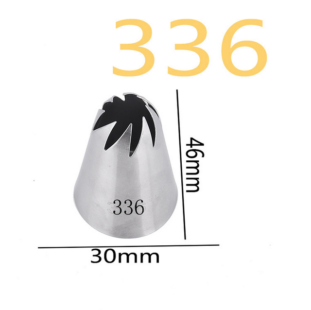 Set De 4 Douilles Pâtisserie Joyeee En Inox | Formes Fleurs, Étoiles, Rosettes | Pour Décoration Gâteaux & Cupcakes