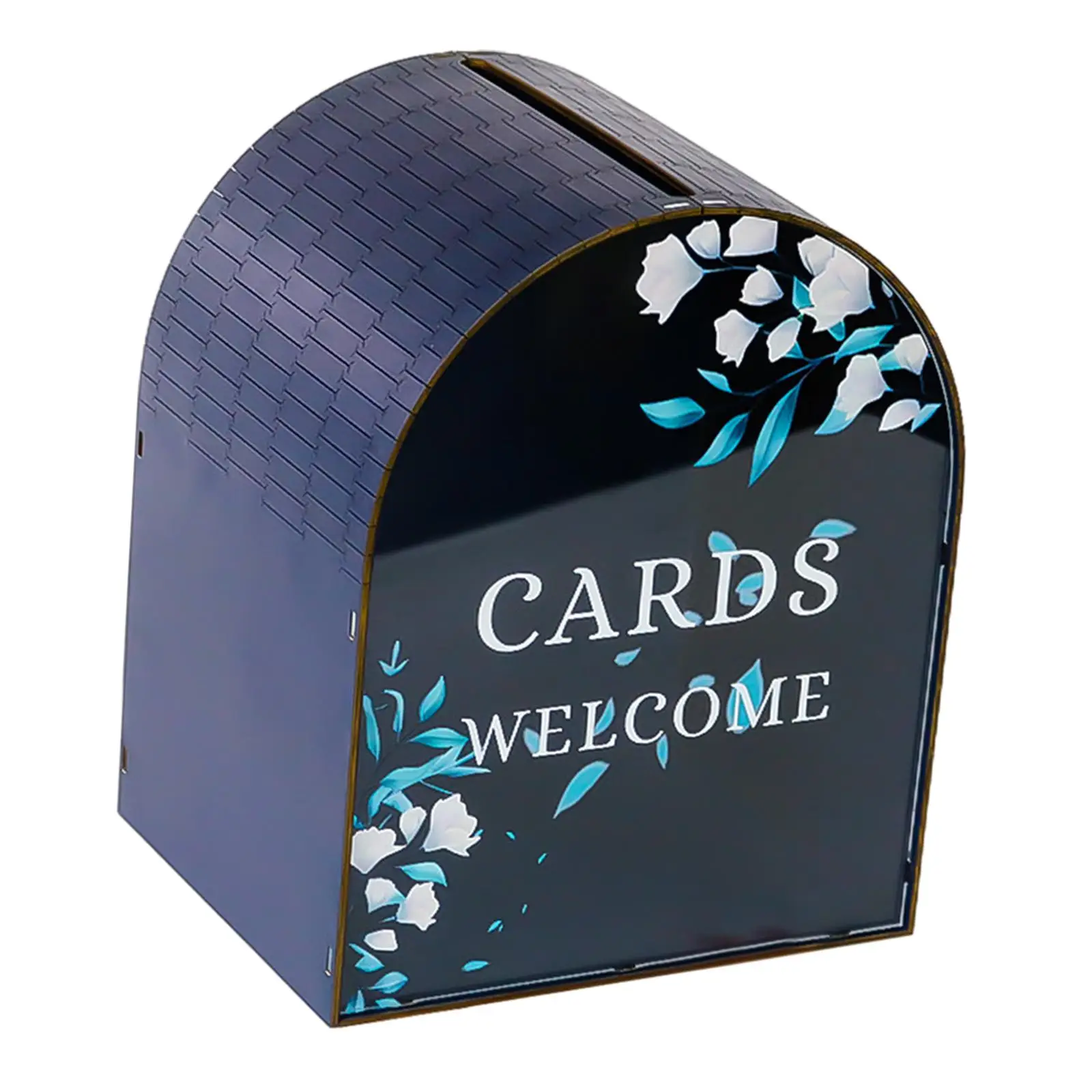 Acrylic Wedding Card Box Wishing Wells Wedding Decoration Large Gift Card Box for Parties New Year Baby Shower Birthday Events