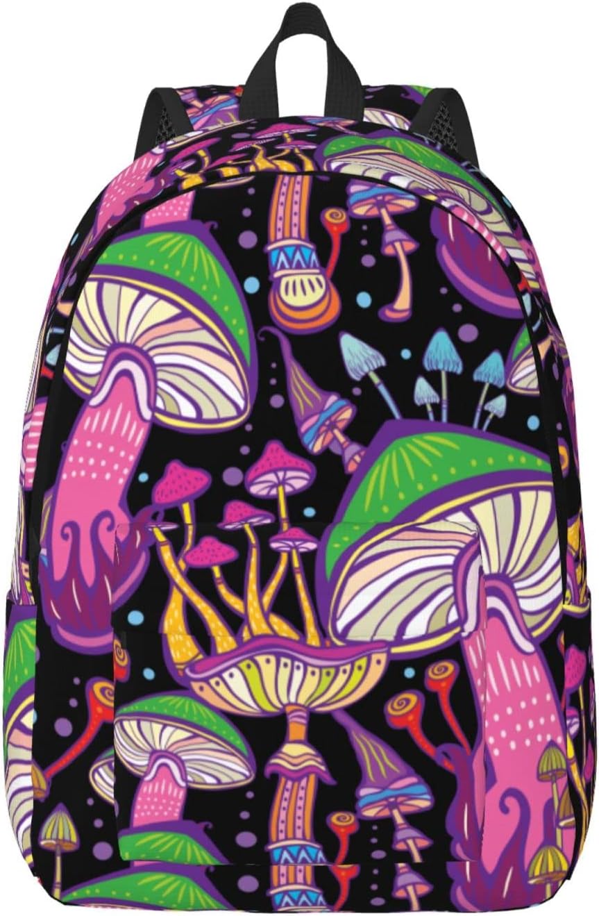 Mochila leve de lona para homens e