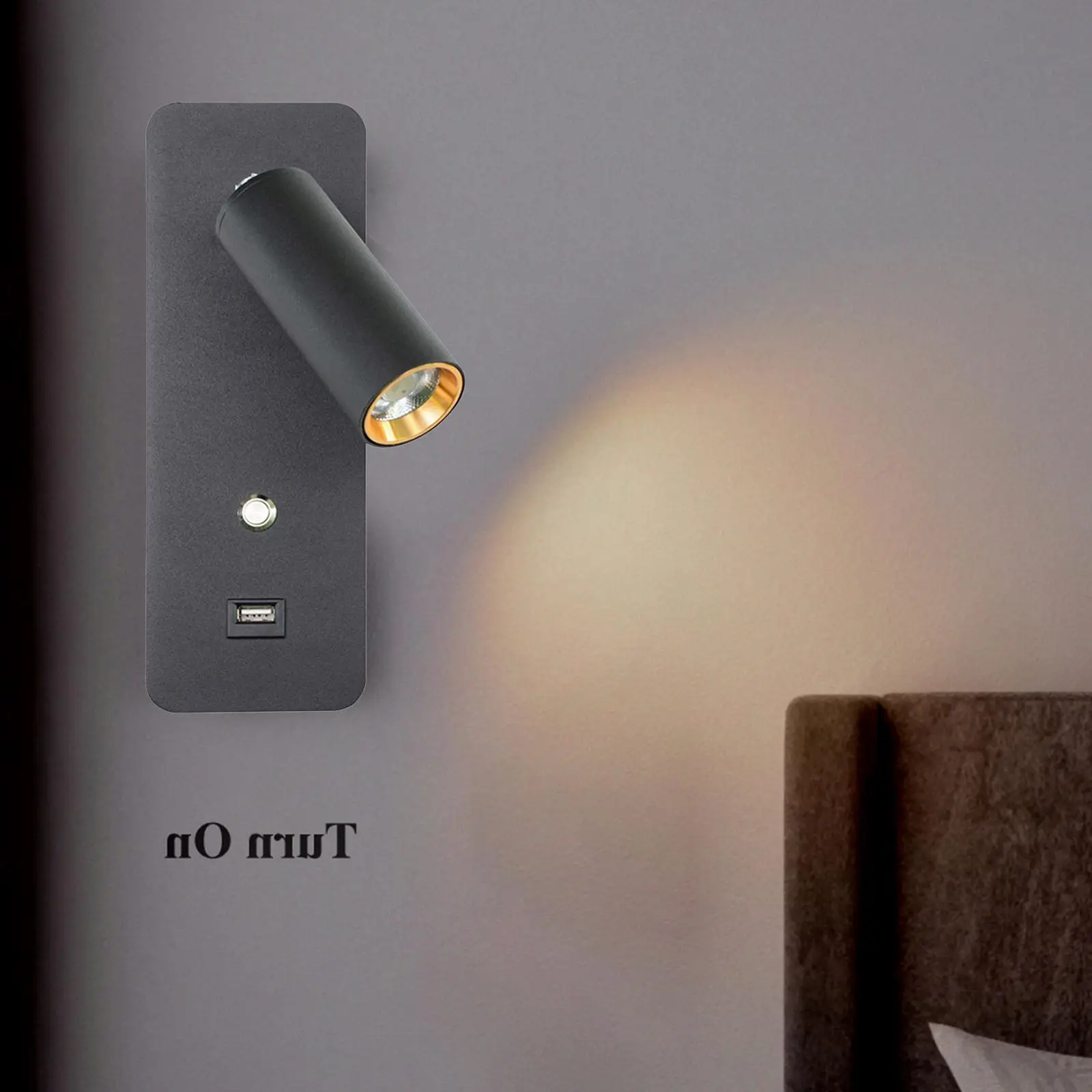 Simple Wall Lamp Adjustable Direction Wall Sconce for Entrance Dining Room