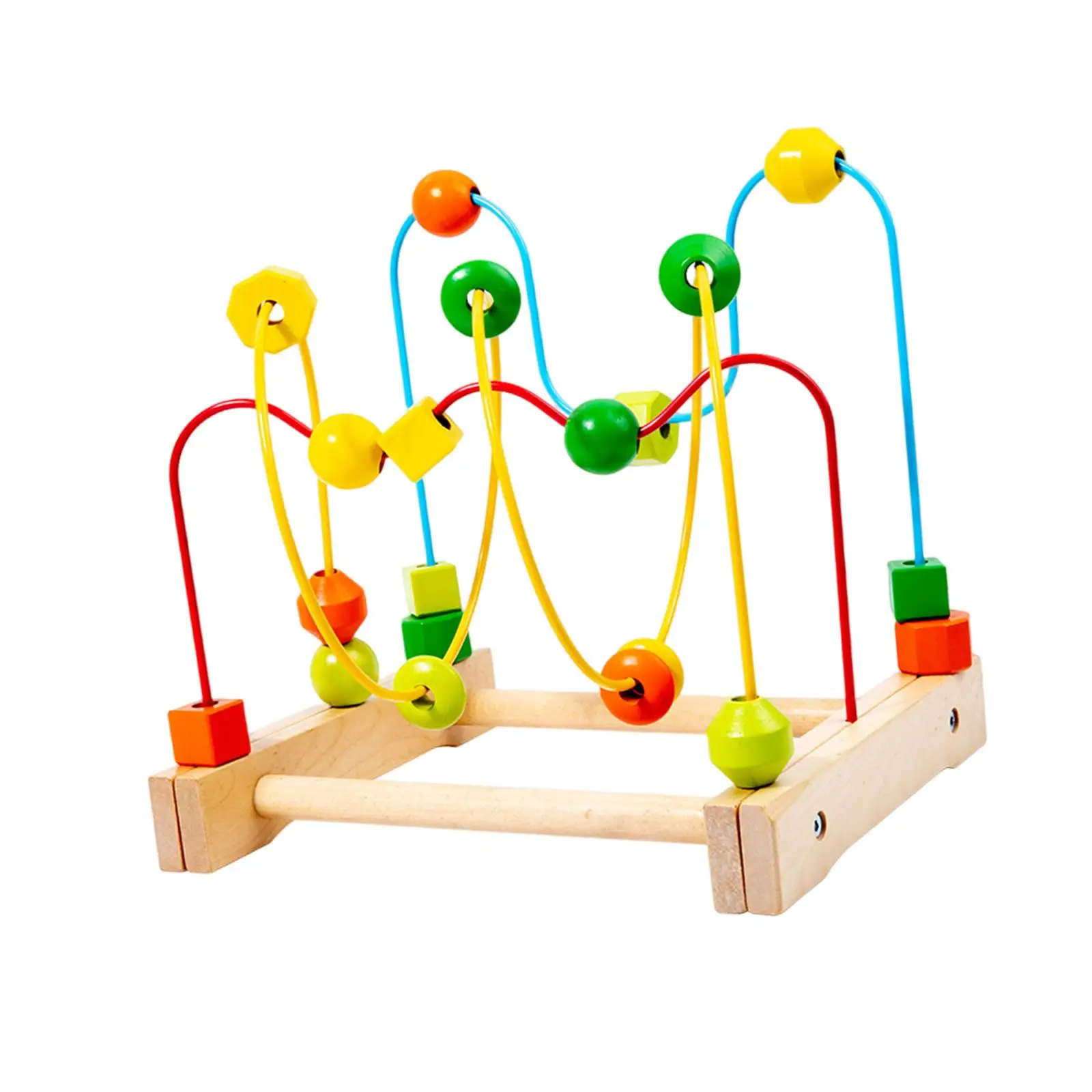 Beaded Toy Grasping Ability Beads Roller Toys Colorful Roller Coaster for