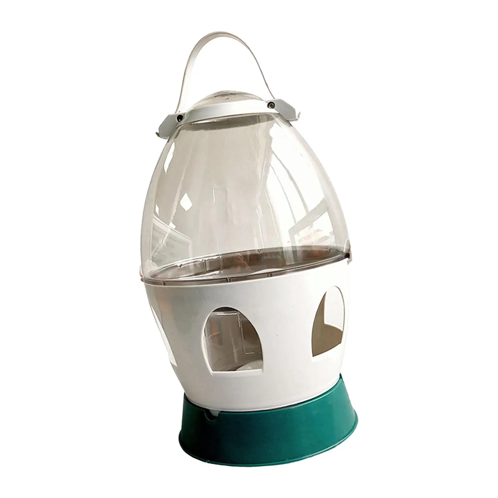 Pigeon Water Dispenser Automatic Feeder Water Pot Container with Handle Bird Drinker for Parakeet Duck Bird Cage Accessories