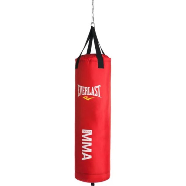 70 lb Poly Canvas Red Heavy Bag popular Kit Exercise