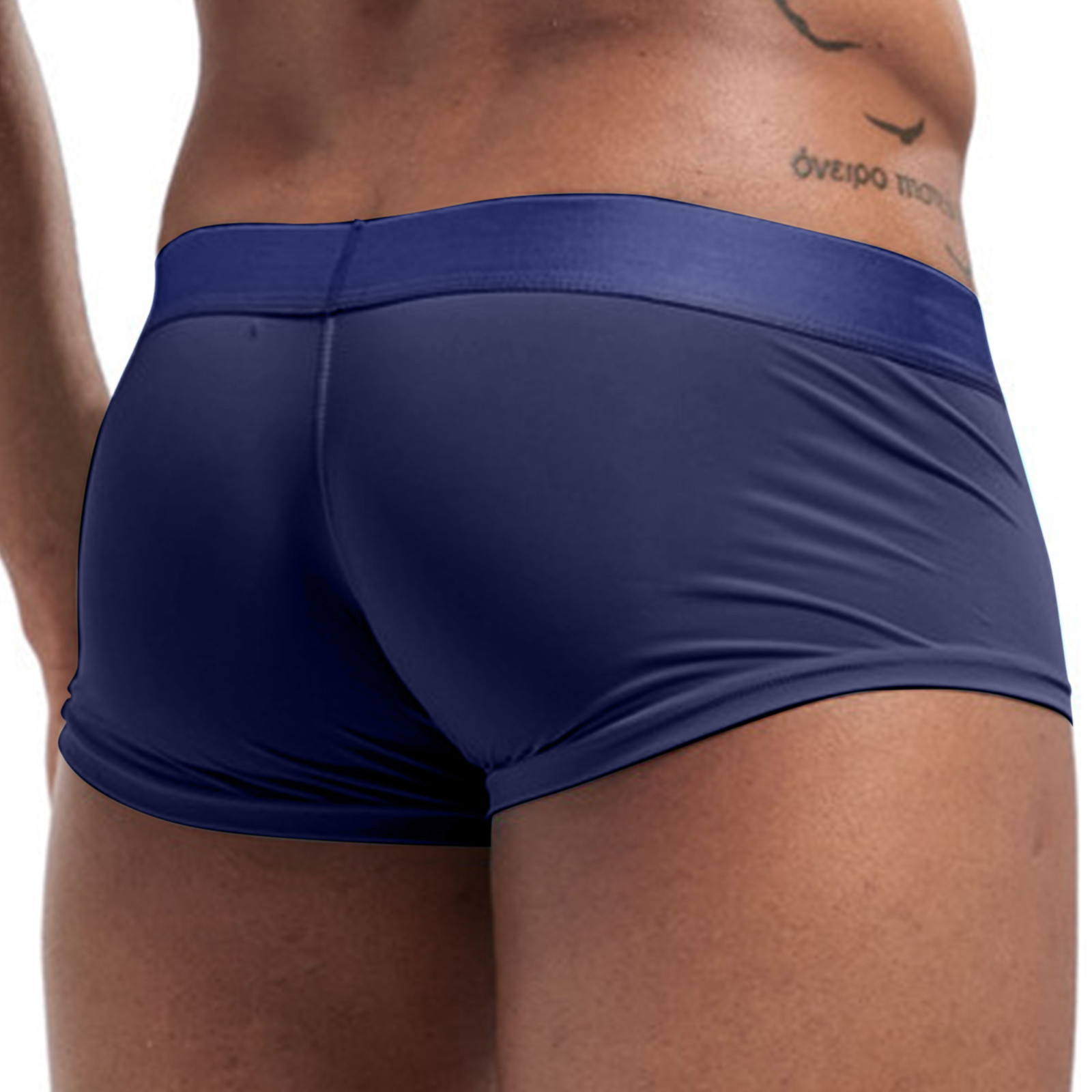 Title 38, Roupa interior masculina jockmail boxer de seda...