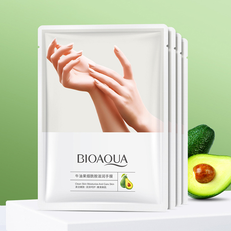 Best of 5 Pairs BIOAQUA Avocado Hand Mask Moisturizing Exfoliating Anti-Wrinkles Nourishing Hand Masks Hands Skin Care Products Reviews & Tips