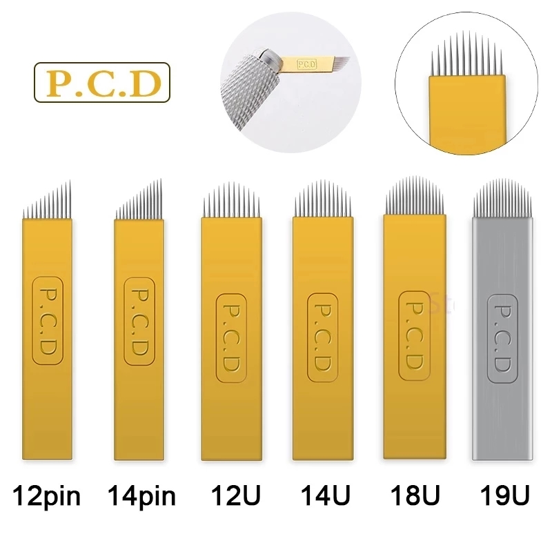 Best of 50 / 100 / 500 Pcs Hard Pcd Permanent Makeup Manual Eyebrow Tattoo Needles Blade For 3D Embroidery Microblading Tattoo Pen Machine Reviews & Tips