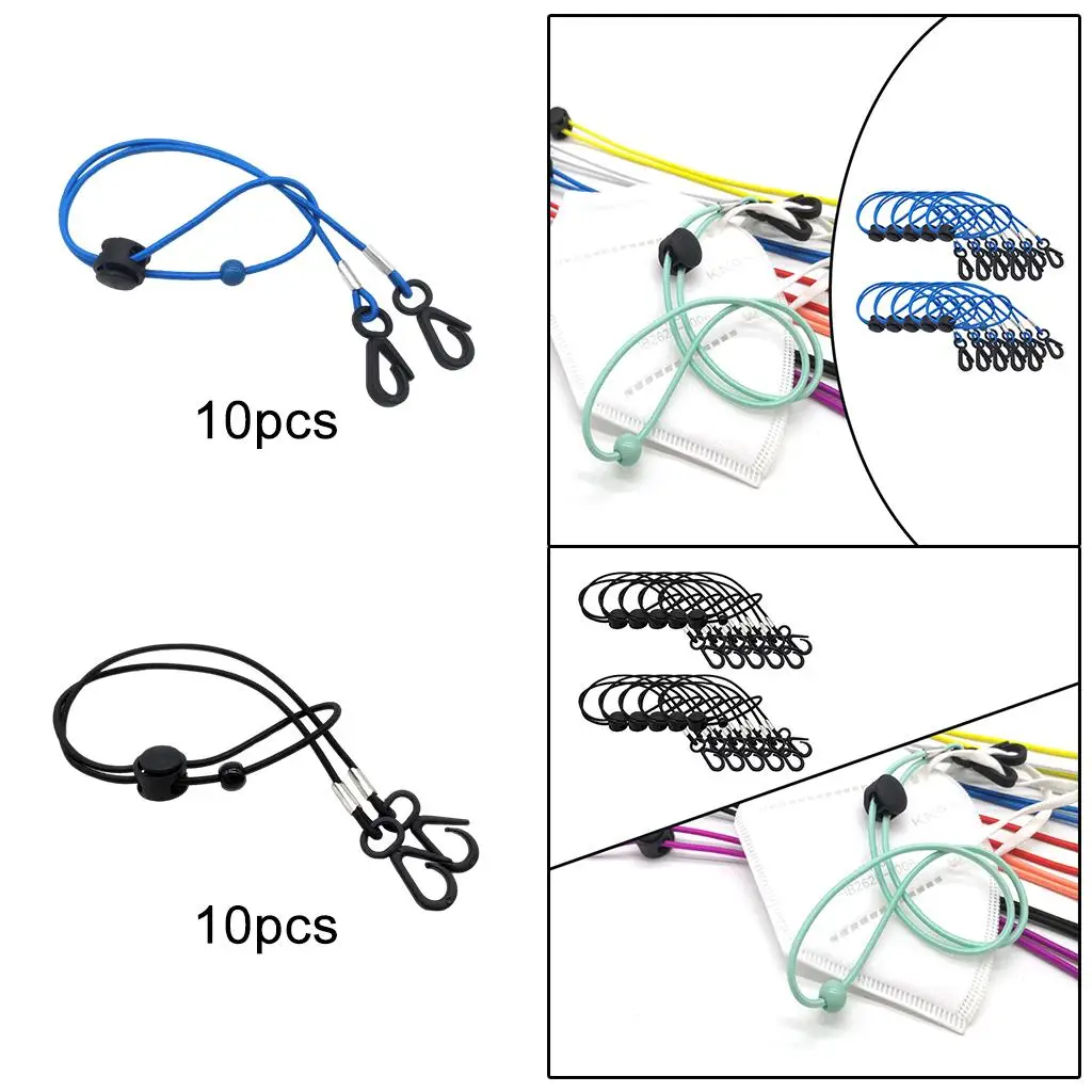 Mask Extender Lanyard,Comfortable Ear Strap Extension Hook 10pcs