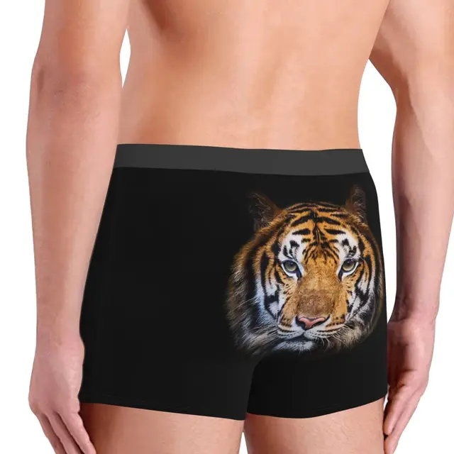 Men's Bengal Tiger Animal Boxer Briefs Shorts Panties Breathable Underwear  Homme Fashion Plus Size Underpants - AliExpress