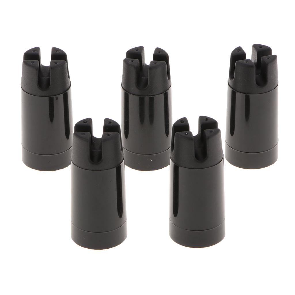 5pcs Fishing Rod Butt End Cap Protectors Custom DIY Rod Building Components