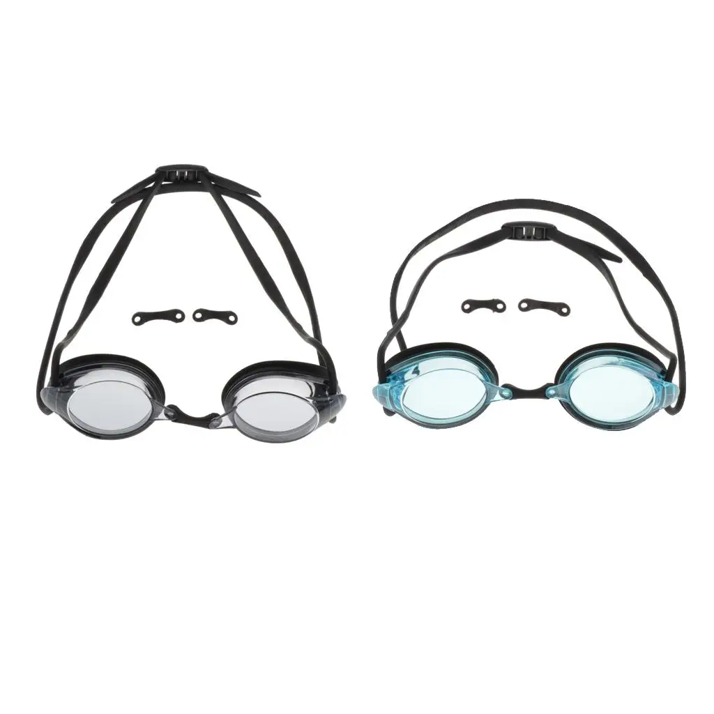 Waterproof Racing Swimming Goggles Adjustable Adult Swimmer Goggles Elastic