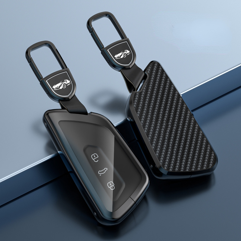 Lega TPU Car Remote Key Case Cover Shell Fob per VW Volkswagen Golf 8 2020 Skoda Octavia A8 2021 SEAT Leon MK4 accessori - Sc84f97b0c61f46d385115e74bc5e36aez