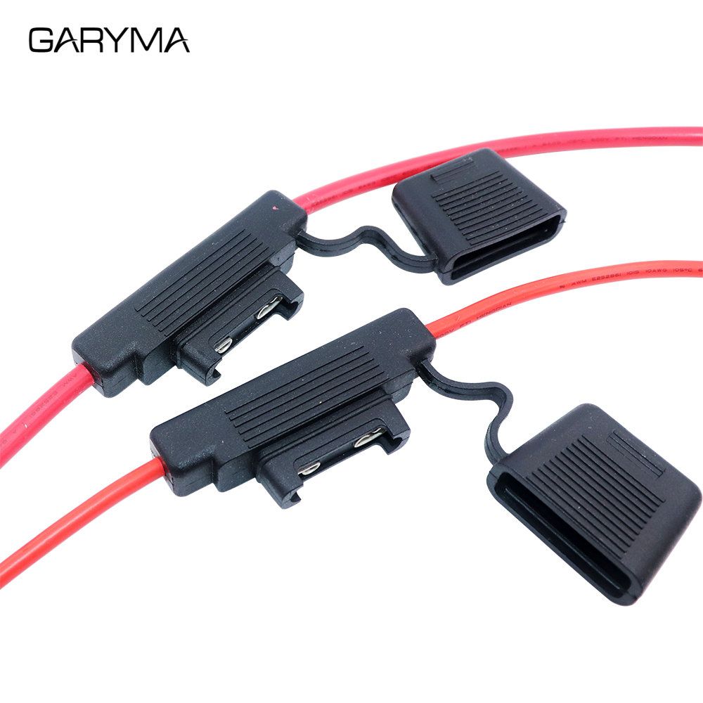 8 10AWG Kabel Großformatiger Kfz-Sicherungshalter für Auto, Boot, LKW, wasserdichter Inline-Sicherungsblock 20A~100A – Detail 3