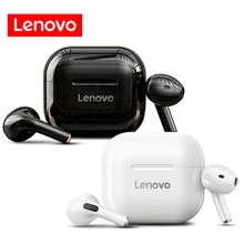 Original Lenovo LP40 Headphone Bluetooth TWS Wireless Earbuds Stereo Sports Earhook Earphone With Dual HD Microphone 2022 New