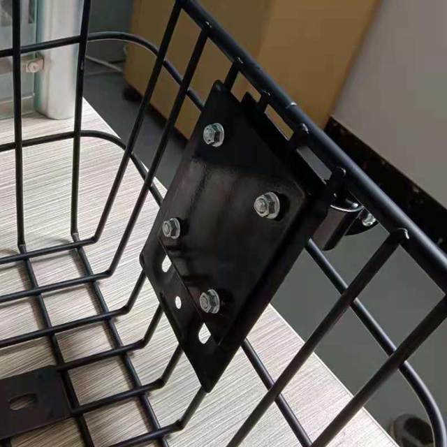 Attacco Metallo Per Cestino Anteriore Bici - Regolabile E Universale - Foto 10