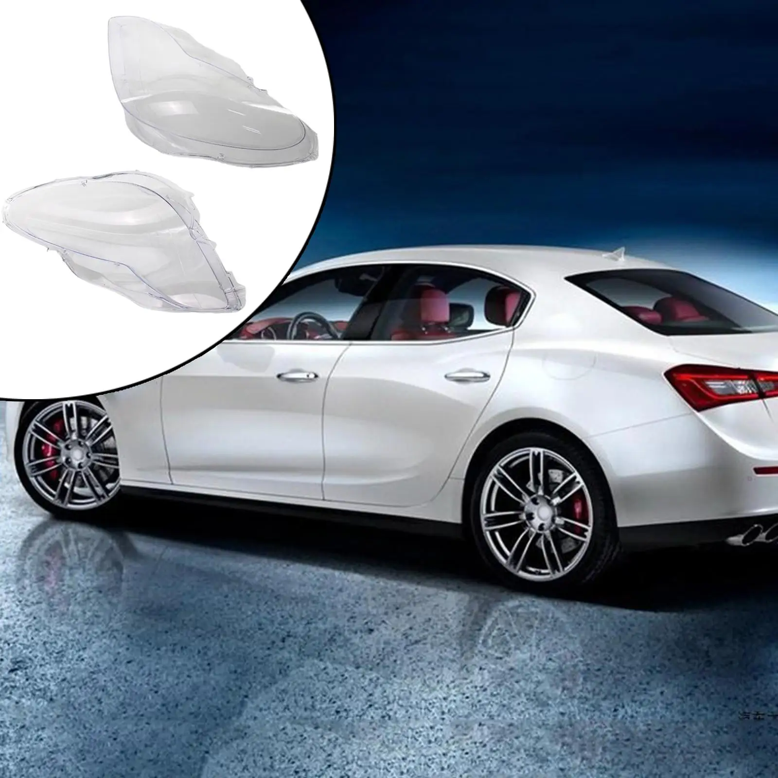 Car Front Headlight Headlamp Lens Cover for Mercedes W219 CLS350 CLS500 A2198203061