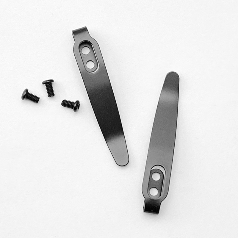 Stainless Steel Pocket Clips, Back Clamps for Folding Knife, 420