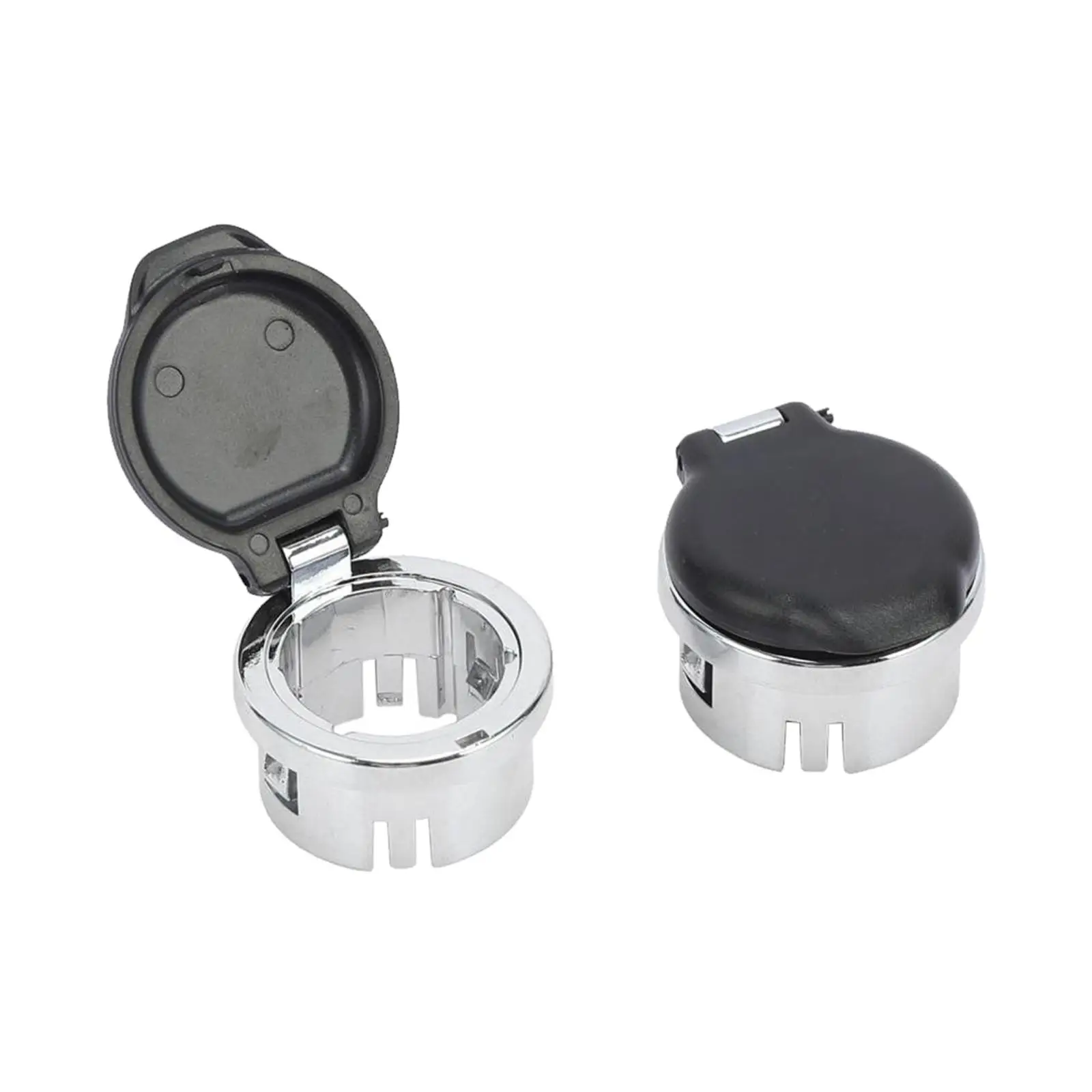 2 Pieces Dash Power Outlet Covers 20983936 12V Cigarette Lighter Plug Cover for Chevrolet Sierra Tahoe High Quality Replace