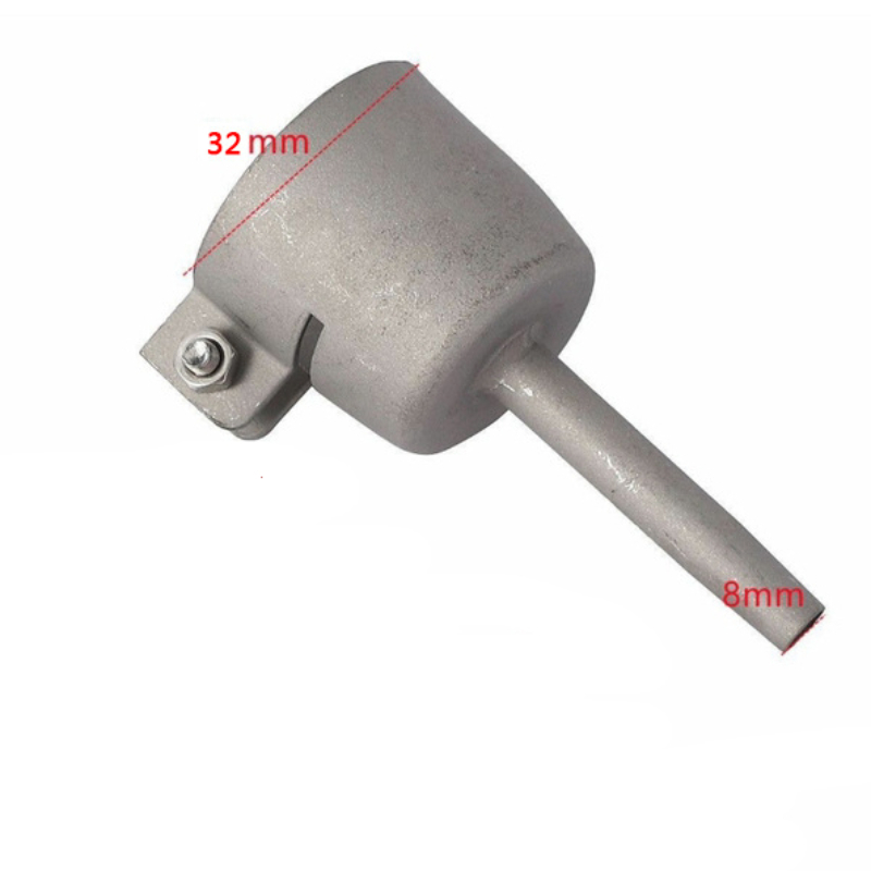 4 teile/satz von 35mm/32mm Edelstahl Standard Düse Heißluft Kunststoff Schweißen Gun Zubehör Befestigungs Punkt 5*7/5mm – Detail 2