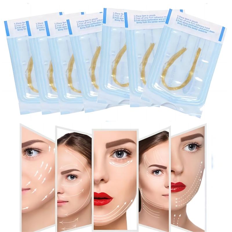 Best of 60-360 Pcs 24K Gold Protein Line Absorbable Anti-wrinkle Face Filler Firming Fade Fine Lines Collagen Thread Anti-Aging Serum Reviews & Tips