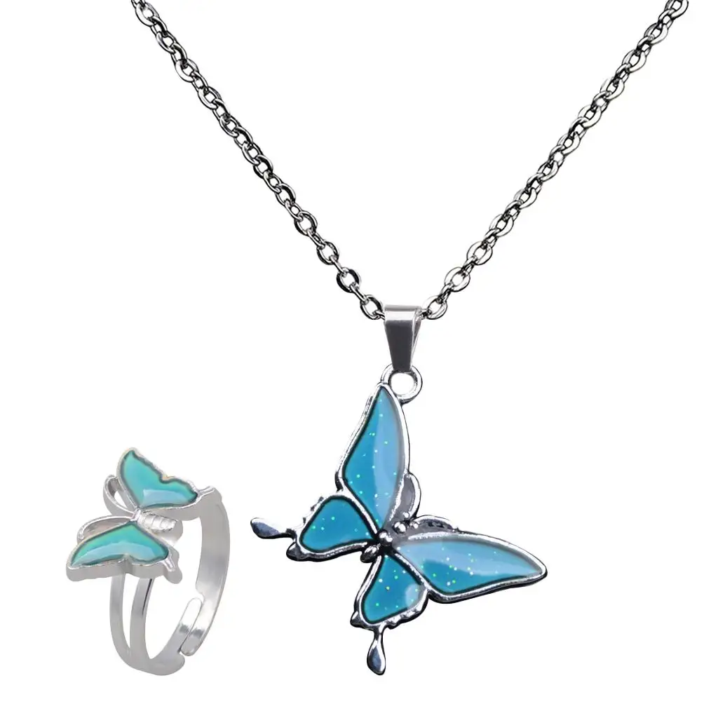Butterfly Shaped Mood  Can Change The Color And Adjustable of The 