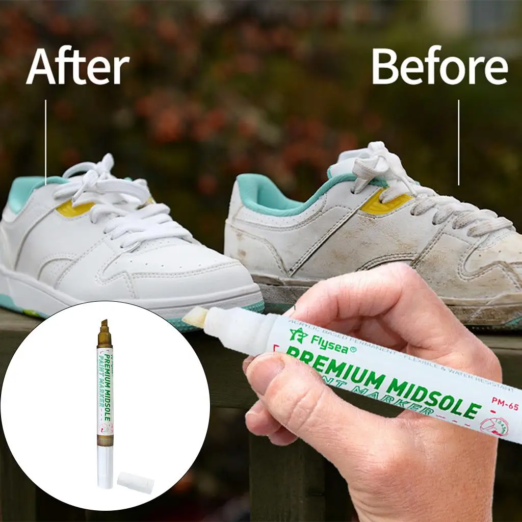 Portable Shoe Repair Pen Renew Cleaning Tool Repair Waterproof The Go Stain Remover Markers Shoe Cleaner for Customization Paint
