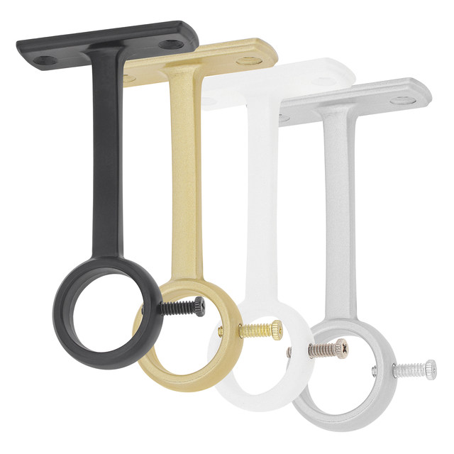 4 Ganchos De Repuesto Para Varillas De Persianas Verticales - Metal Blanco, Resistentes