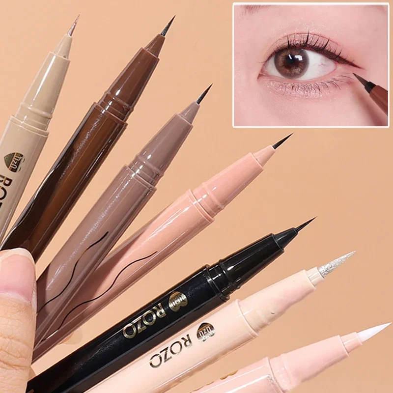 Best of 7 Colors Matte Glitter Eyeliner Pencil Waterproof Diamond Champagne Gold Brighten Lying Silkworm Highlighter Eyeliner Eye Makeup Reviews & Tips