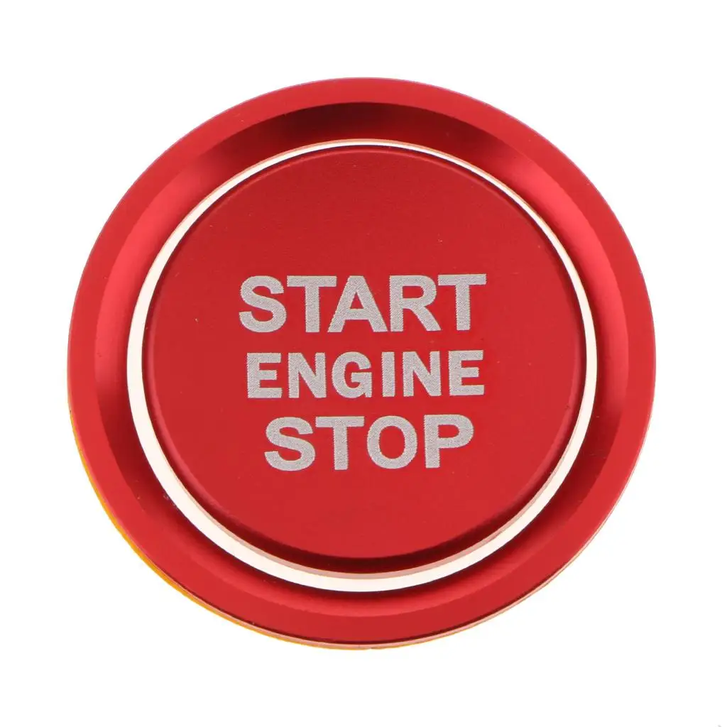 Car Engine Push Start Stop Button Top  Trim Ignition Starter Switch
