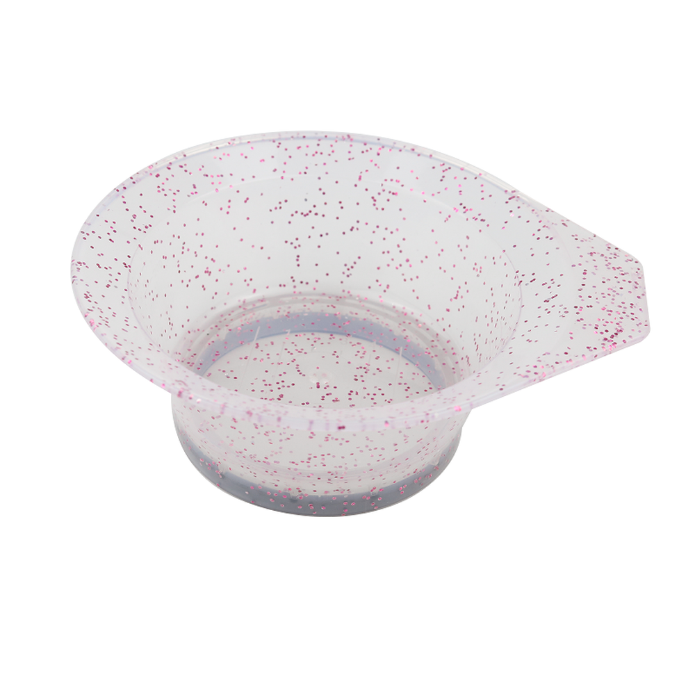 Description Picture 4 of item3 Colors Glitter Professional Hair Dye Bowl Mixing Tint Bowl Hair Coloring Mixing Suction Bowl Hairdressing Tool