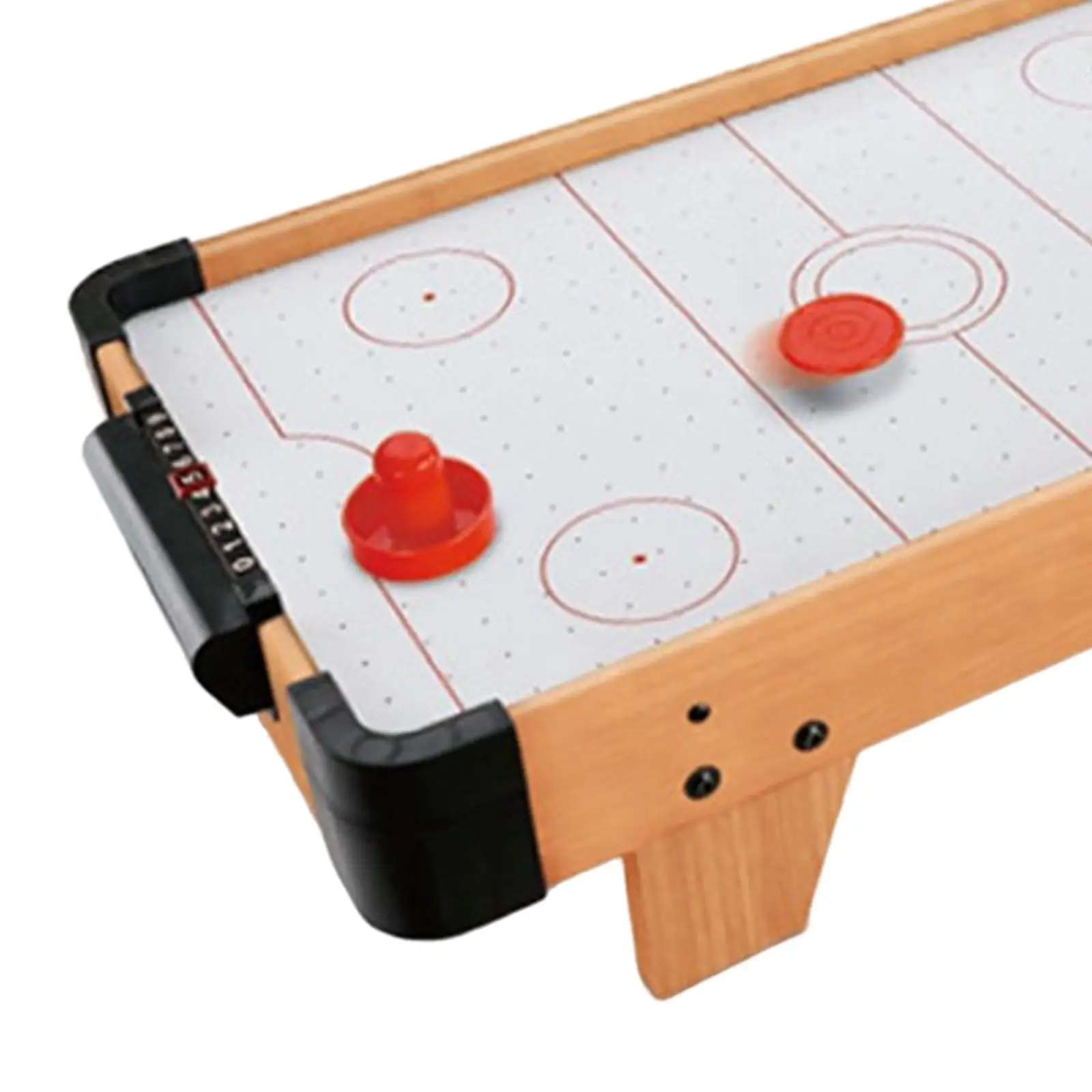 Air Hockey Table Battle Game Parent Child Interactive Desktop Playing Field with Sliders and Pucks Party for Kids Adults Toddler