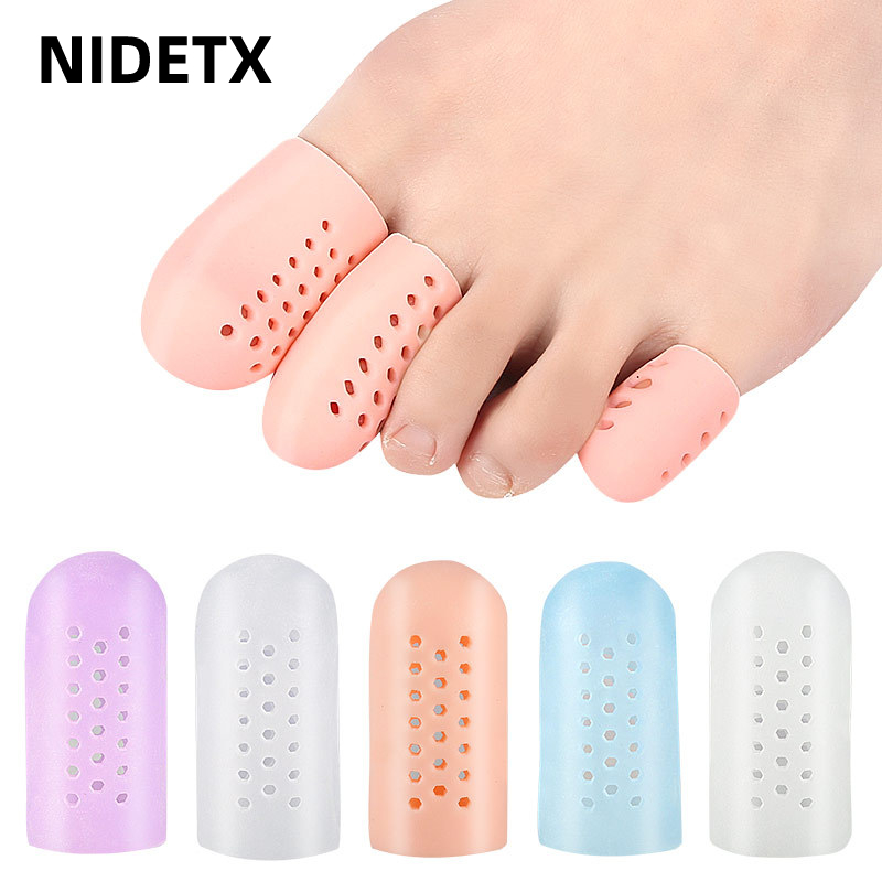 Best of 2pcs=1pair Finger Toe Protector Silicone Gel Cover Cap Pain Relief Preventing Blisters Corns Nail Tools Foot Care Toe Separators Reviews & Tips