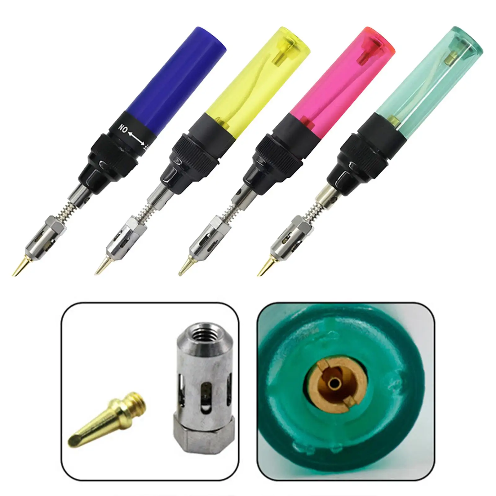 3 in 1 Gas Soldering Solder Iron Welding Torch, Easy to Refill, Soldering Iron