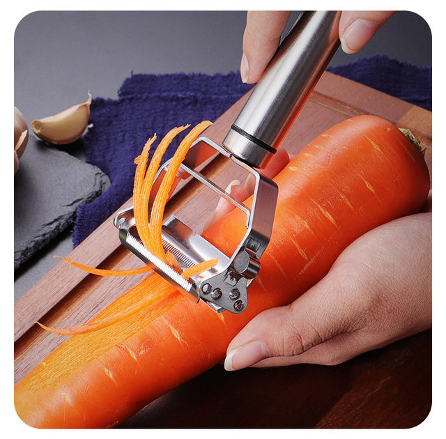 1Pcs 3 in 1 Julienne Vegetable Peeler - Citrus Fruit Peeler for Orange  Lemon Cocktails - Carrot and Potato Peeler - Price history & Review, AliExpress Seller - STAWHO Official Store