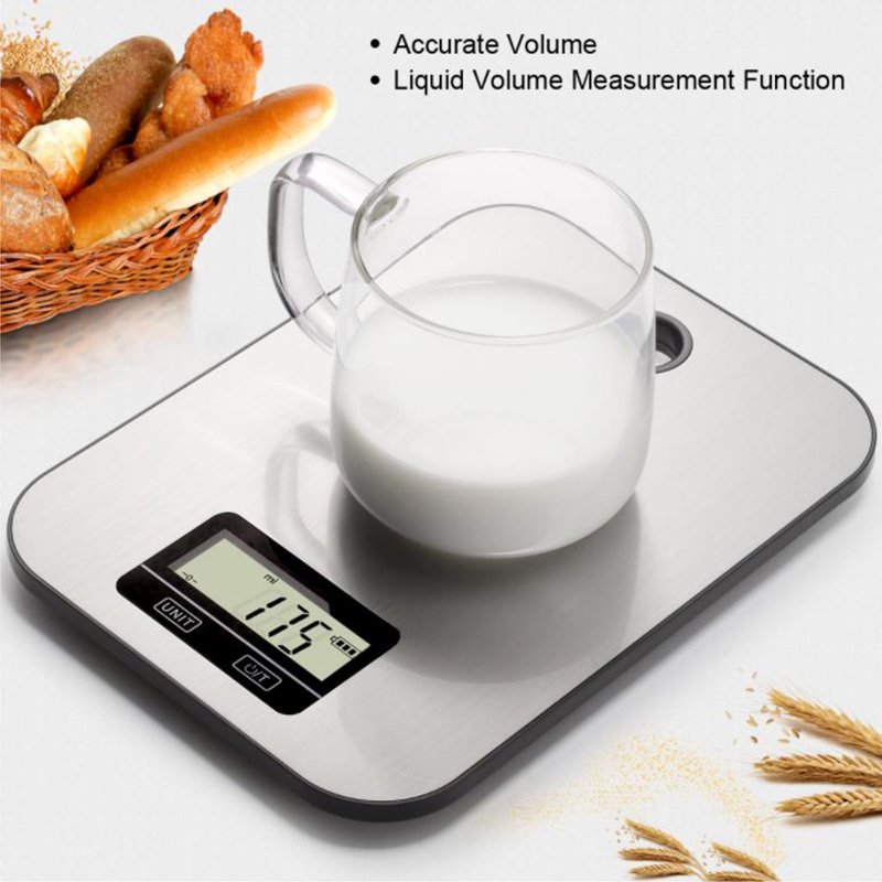 Title 6, Digital Kitchen Scale 5Kg/1g Stainless Steel Ki...