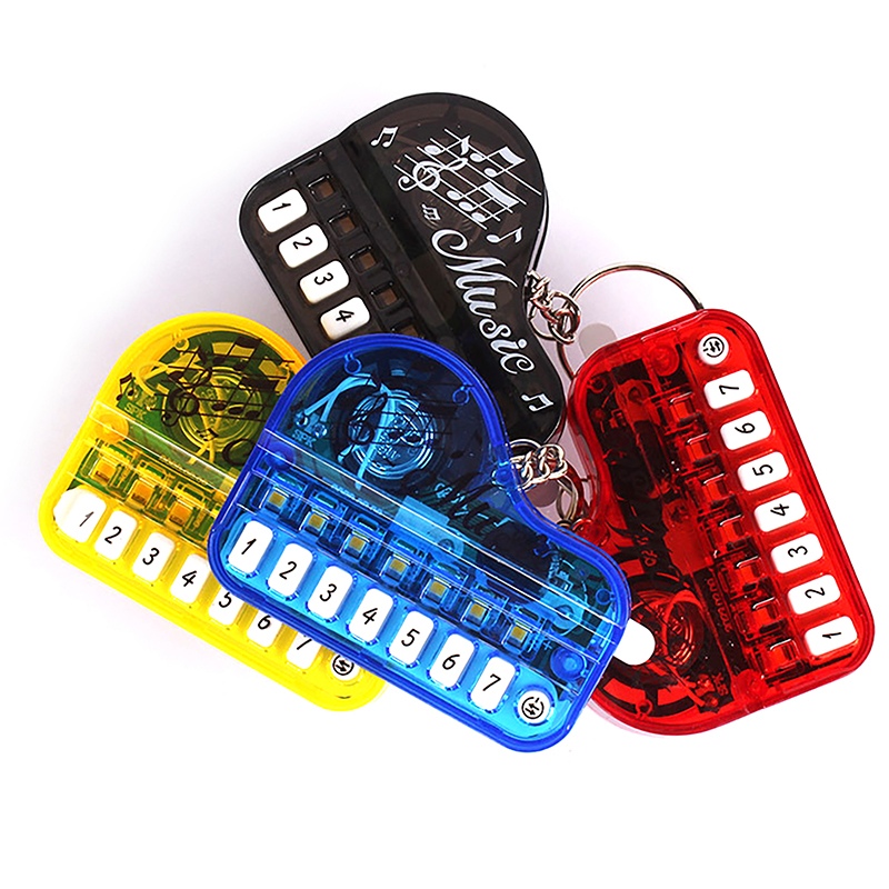 Description Picture 3 of itemPortable Musical Instrument Toy Piano Keychain Mini Electronic Keyboard Car Key Ring Handbag Phone Case Pendent Kid Gift