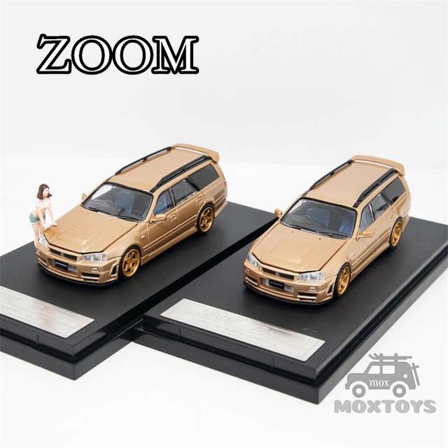 Zoom 1:64 Stagea Wc34 260rs Wagon Tile Tank Gold Diecast Model Car -  Railed/motor/cars/bicycles - AliExpress