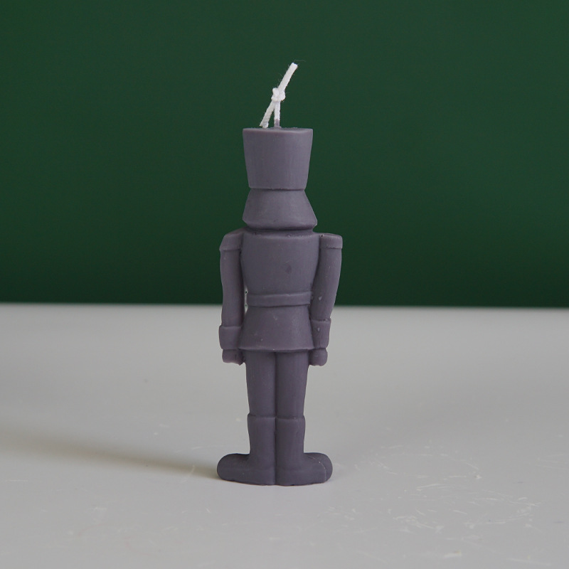Description Picture 3 of itemNutcracker Soldier Candle Silicone Mold DIY Aromatic Soap Candle Making Epoxy Plaster Mold Gifts 2023 Christmas Home Decor