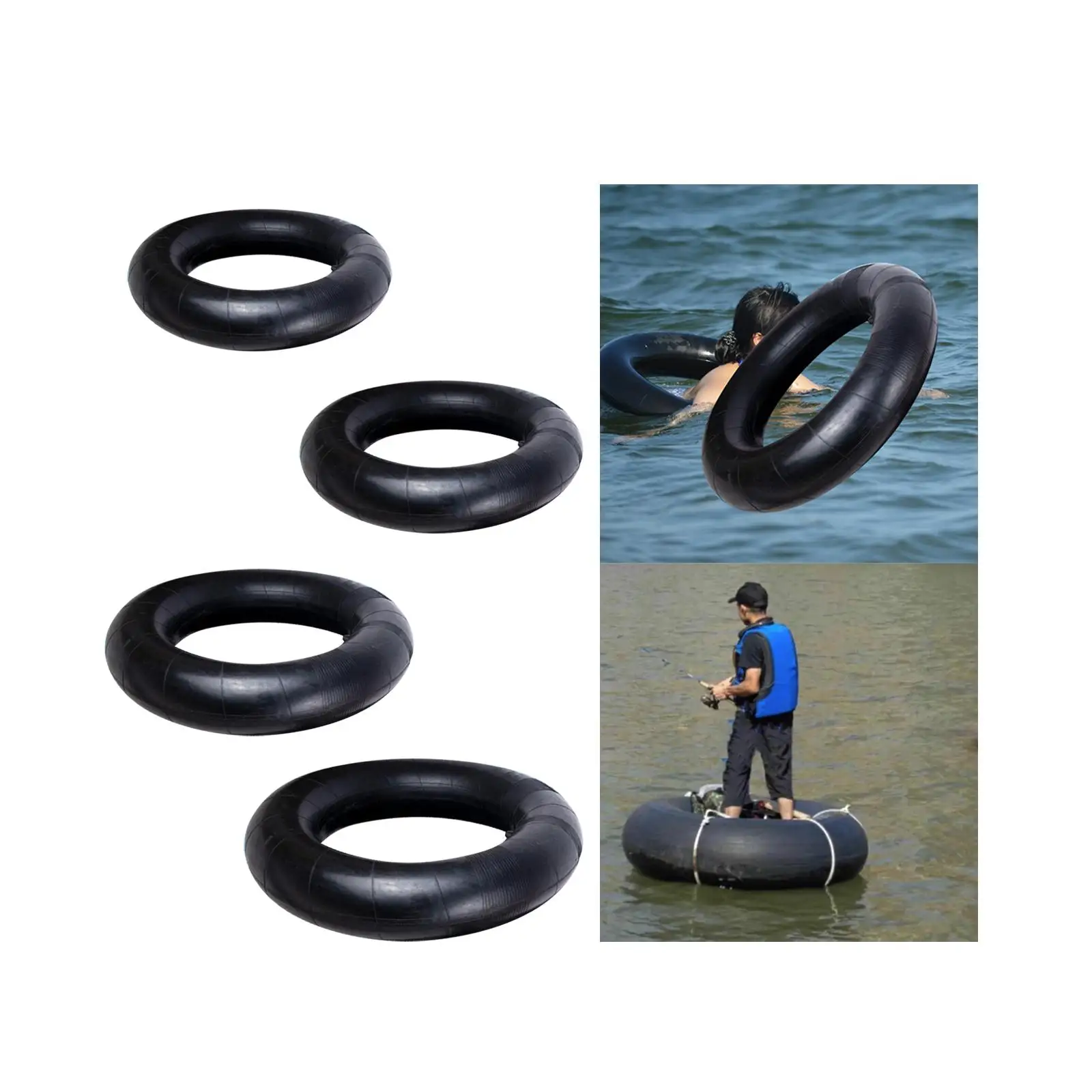 River Tube for Floating Inflatable Pool Float Tube Pool Closing Inner Tube for Adults Swim Tubes Heavy Duty Sledding Float