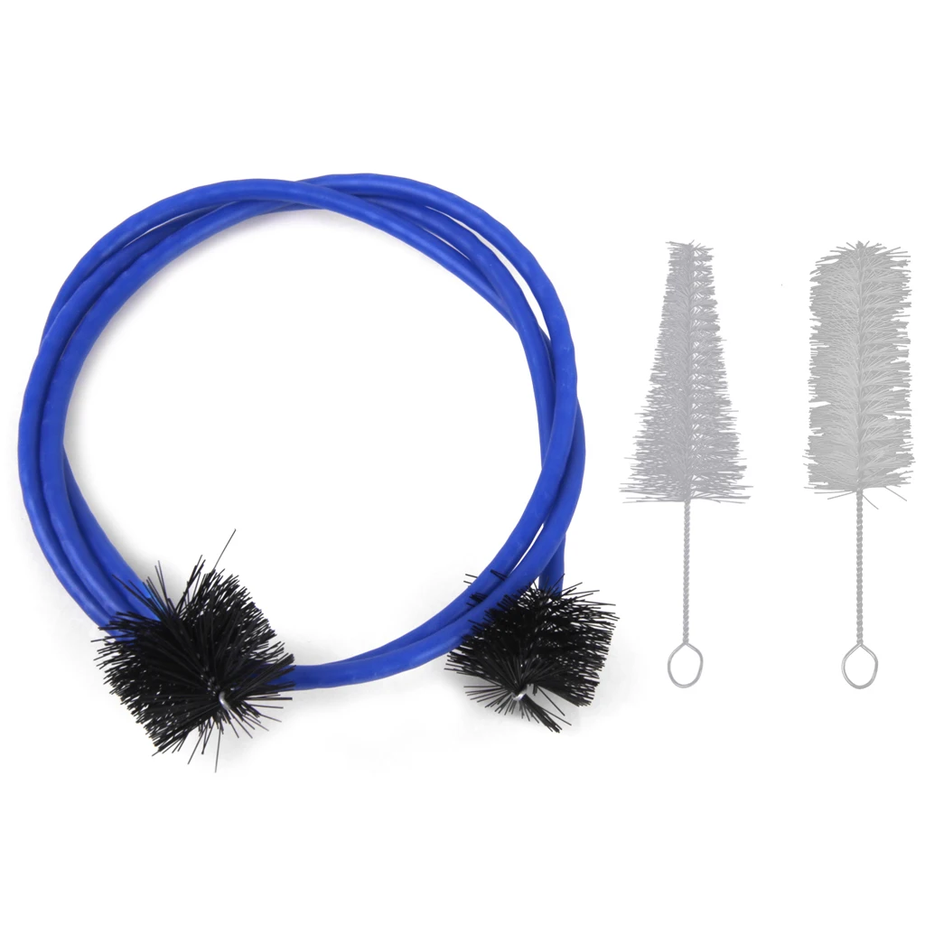 3pcs Nylon Brushes Set Trumpet Cleaners Cleaning Tools