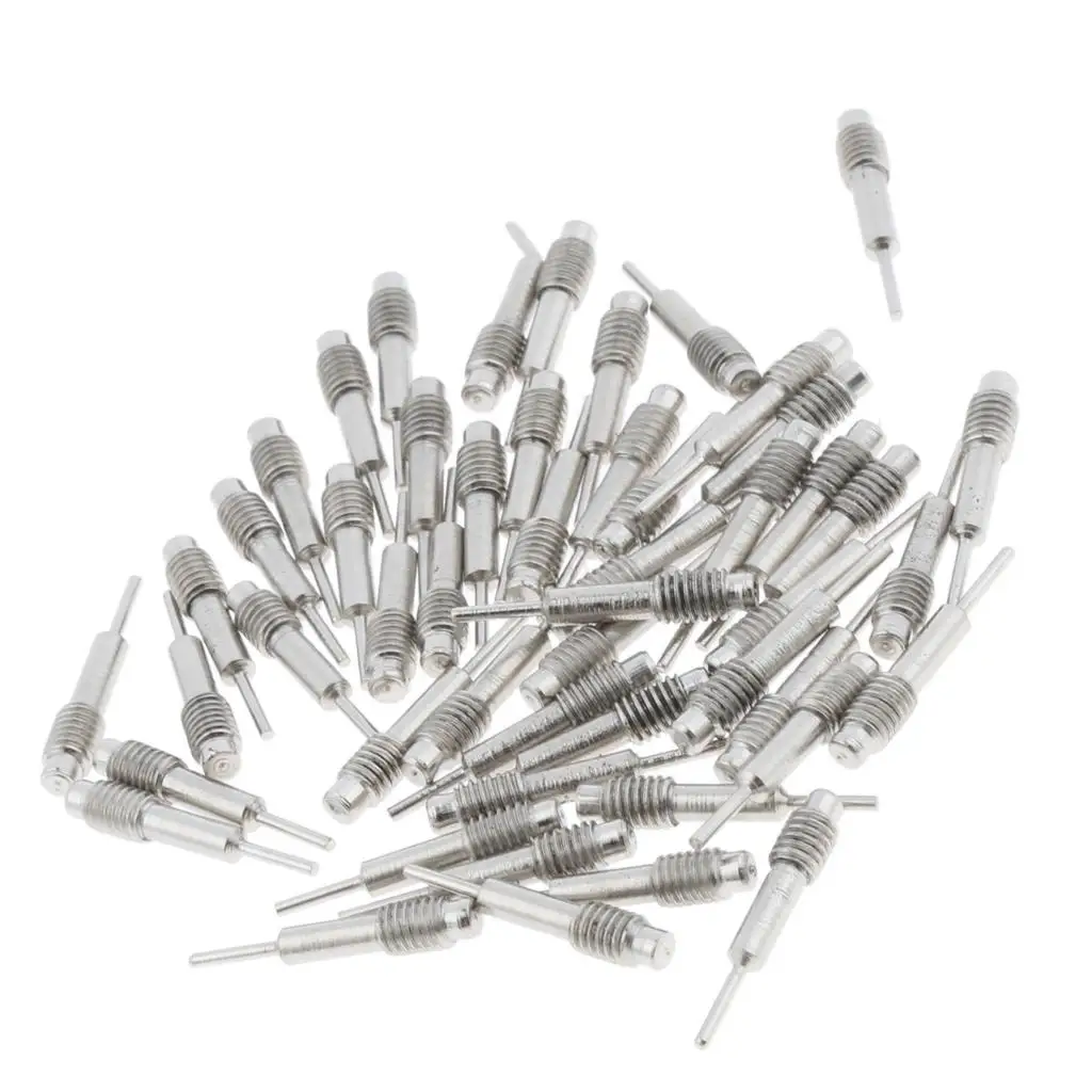 50 Pieces Bulk Watch Link Remover Pins kit Watch Band Tool Punch Pins for Watch Strap Bracelet Link Pin Removal