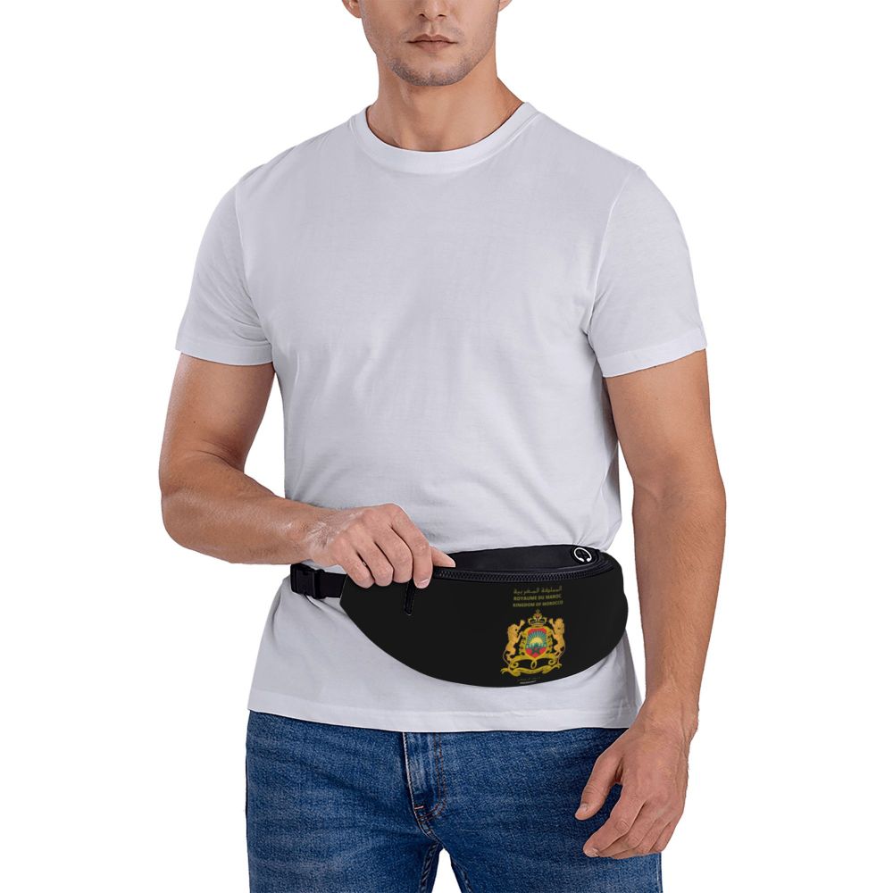 mulheres dos homens personalizado marroquino patriótico crossbody