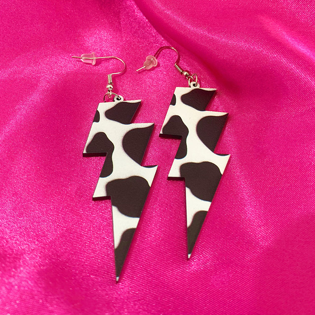 Boucles D'oreilles Style Western - Tête De Vache Géométrique Et Ethnique | PU Rétro Pour Femmes