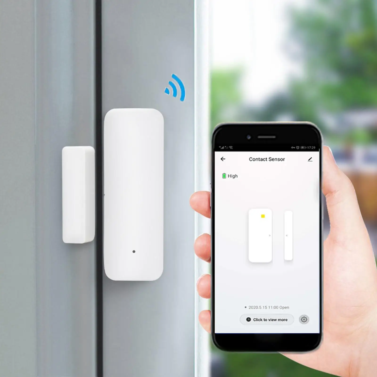  Door Window Sensor,  Security Alarm Door Sensor,  Sensor,Compatible with , Home