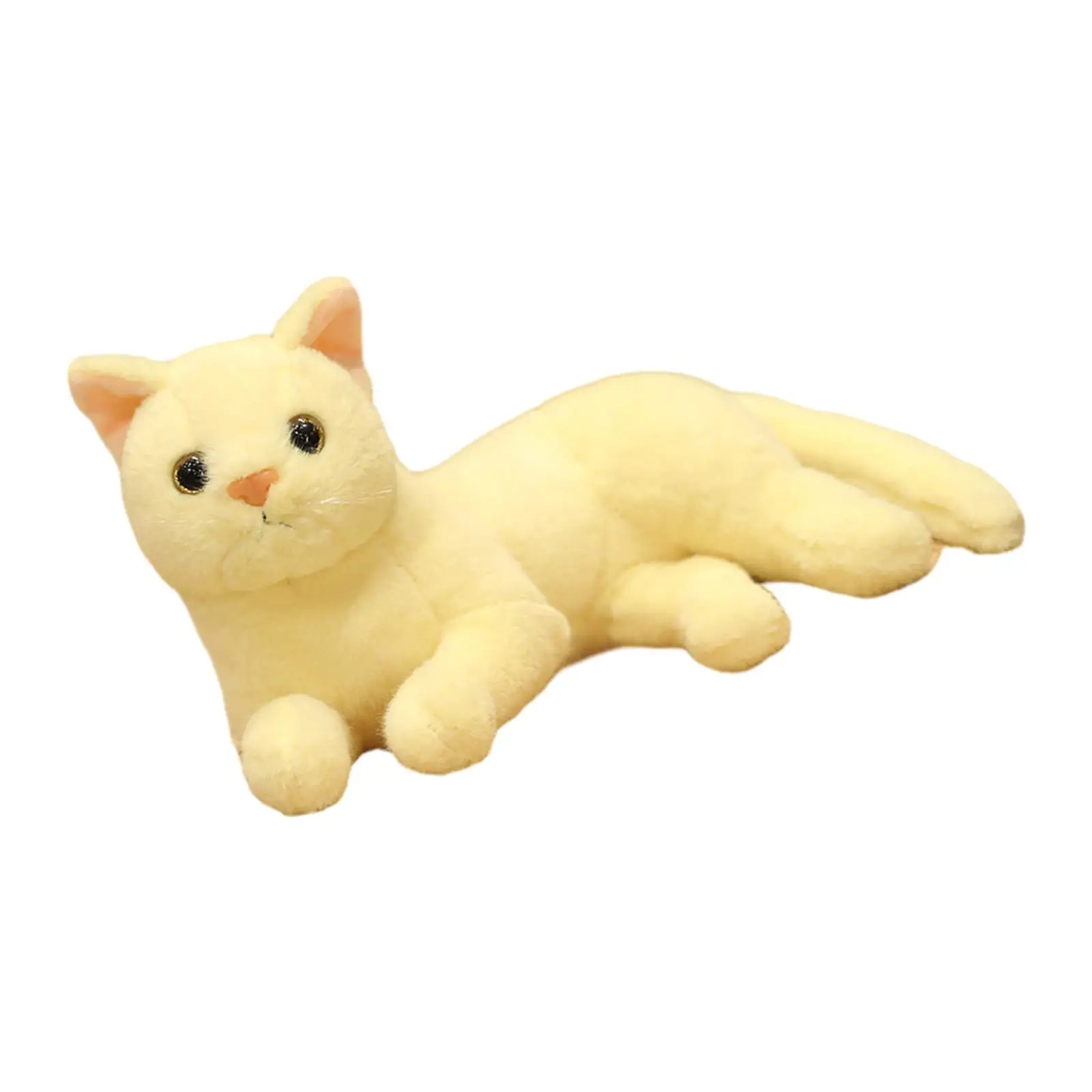 Plush Toy Cat Cute Plush Doll Cute Sleeping Pillow Room Decoration Cat Pillow for Office Couch Bedroom Kids Room Birthday Gifts
