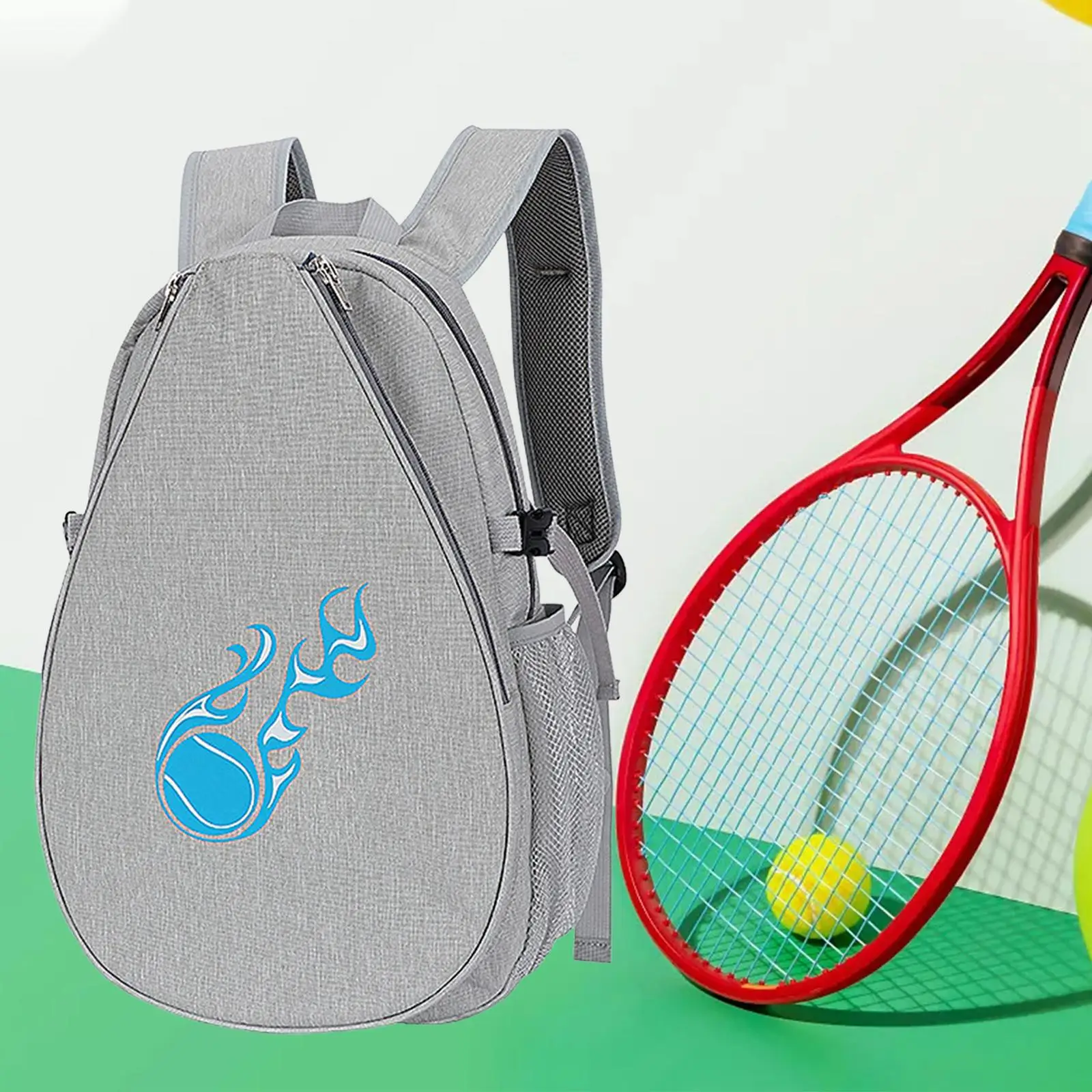 Tennis Bag Rucksack Racquet Covers Racket Holder Tennis Backpack for Badminton Racquet, Pickleball Paddles, Squash Racquet