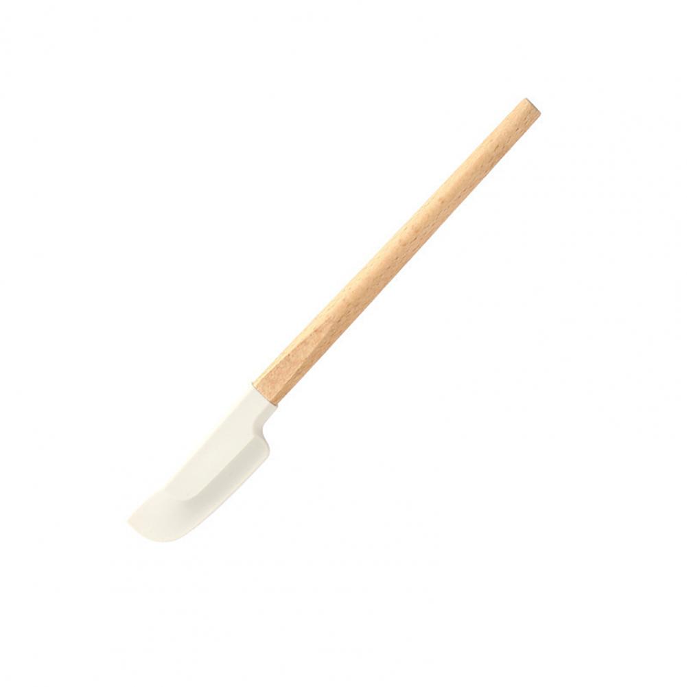 Title 1, Silicone Cream Spatula Wooden Handle Non-stick ...